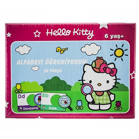 Hello Kitty Alfabeyi Öğreniyorum 58 Parça
