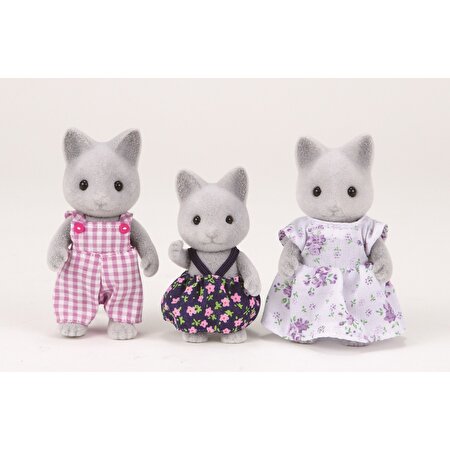 Sylvanian Families Gri Kedi Ailesi 5130