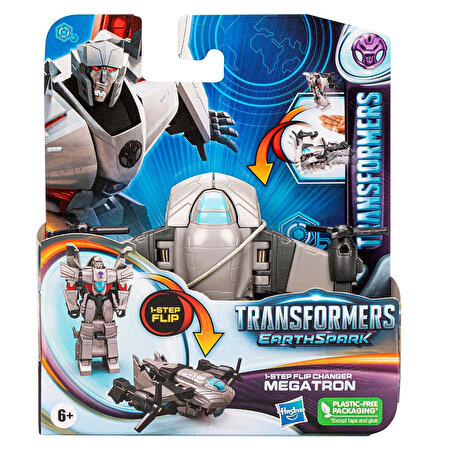 Transformers Earthspark Tek Adımda Dönüşen Figür Megatron F6720