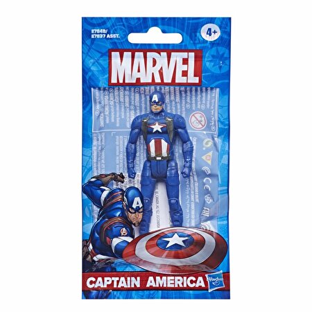 Marvel Aksiyon Figürleri E7837 Captain America
