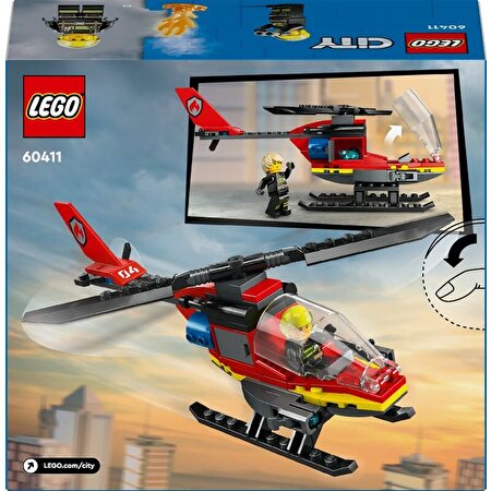 LEGO City İtfaiye Kurtarma Helikopteri 60411