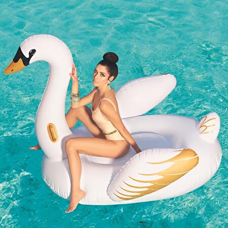 Bestway Beyaz Kuğu Binici