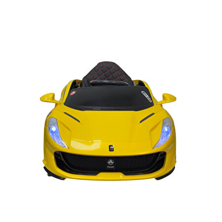 Favori Gt 12 Volt Akülü Araba Sarı