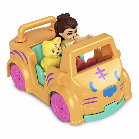 Polly Pocket'ın Muhteşem Araçları Oyun Setleri HKV60