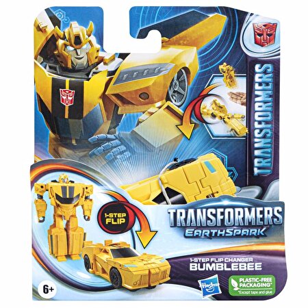Transformers Earthspark Tek Adımda Dönüşen Figür Bumblebee F6717