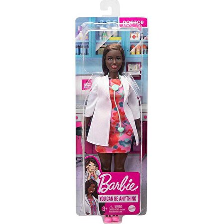 Barbie Kariyer Bebekleri Esmer Doktor Barbie GYT29