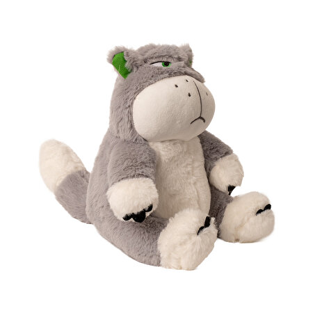 Asabi Kedi Peluş 25 Cm Gri