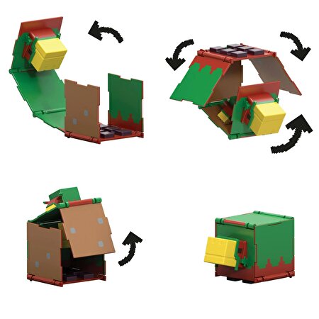 Minecraft Flipping 2'si 1 Arada Figür Baby Sniffer + Sniffer JCN25