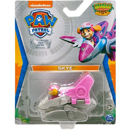 Paw Patrol Die Cast Araçlar Dino Rescue Skye