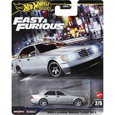 Hot Wheels Fast & Furious Premium Arabalar Mercedes-Benz 500 SEL HRT94