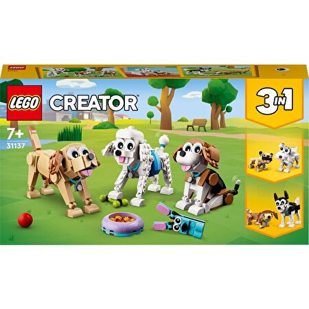 LEGO Creator 3’ü 1 Arada Sevimli Köpekler 31137