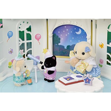 Sylvanian Families Anaokulu Arkadaşları Pijama Partisi Üçlüsü