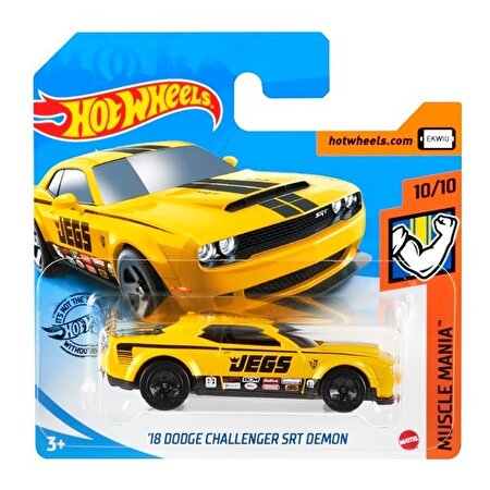 Hot Wheels Tekli Araba '18 Dodge Challenger SRT Demon GHD04