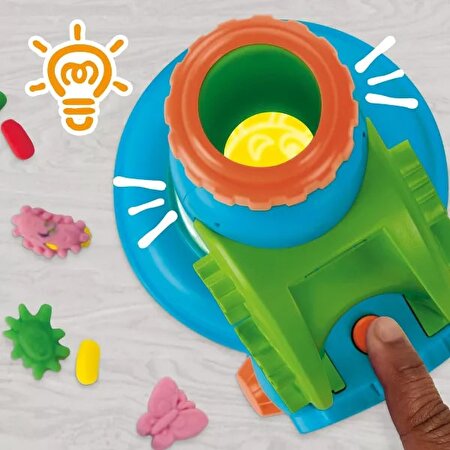 Play Doh Işıklı Mikroskop Oyun Seti