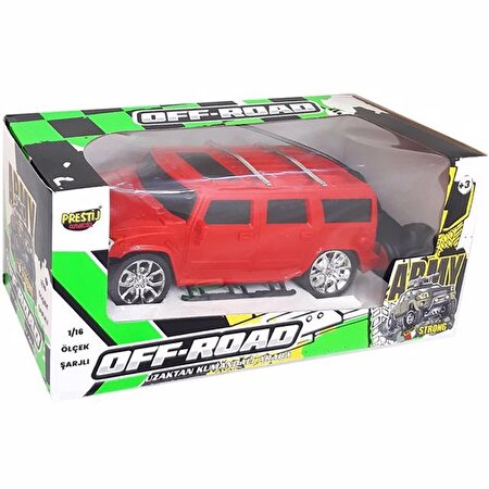 Kumandalı Şarjlı Full Fonksiyon Hammer Kırmızı