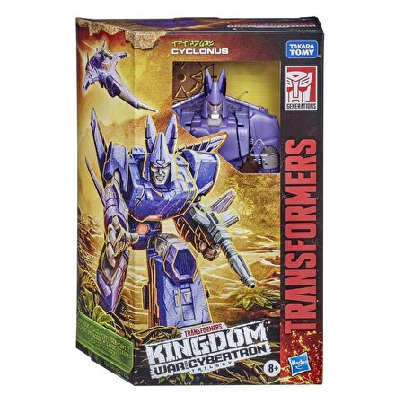 Transformers Generations War for Cybertron: Kingdom Voyager WFC-K9 Cyclonus F0692