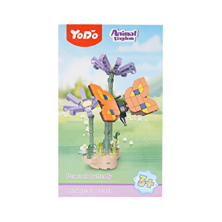 Mega Blok Çiçek ve Kelebek 173 Parça