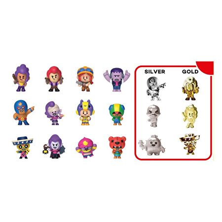 Brawl Stars Mini Figür Sürpriz Paket