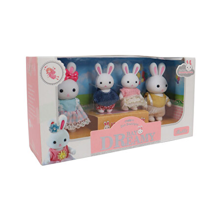 Bay Dreamy Mini Tavşan Ailesi Seti