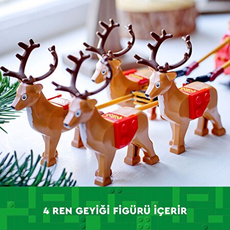 LEGO Iconic Noel Baba'nın Kızağı Oyuncağı 40499
