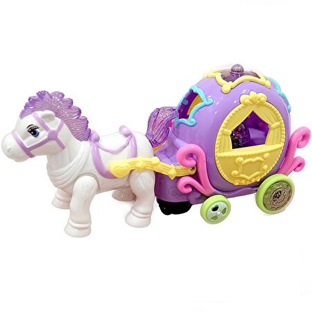 Peri Masalı Işıklı Müzikli Fayton