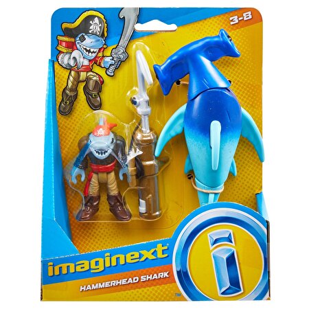 Imaginext Korsan Figürleri Hammerhead Shark DHH76