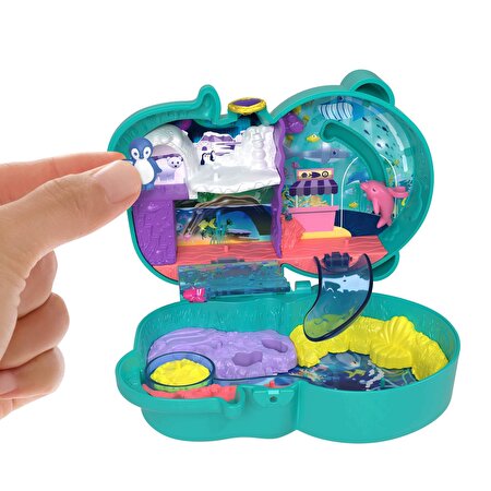 Polly Pocket ve Maceraları Oyun Setleri Otter Aquarium HCG16