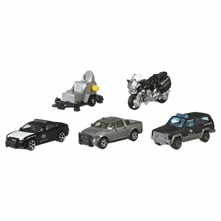 Matchbox Beşli Araba Seti Texas Patrol FMV35