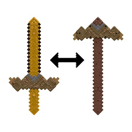Minecraft 2'si 1 Arada Kılıç ve Kazma JKC15
