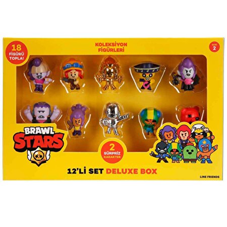 Brawl Stars Delüks 12'li Figür Seti Set 1