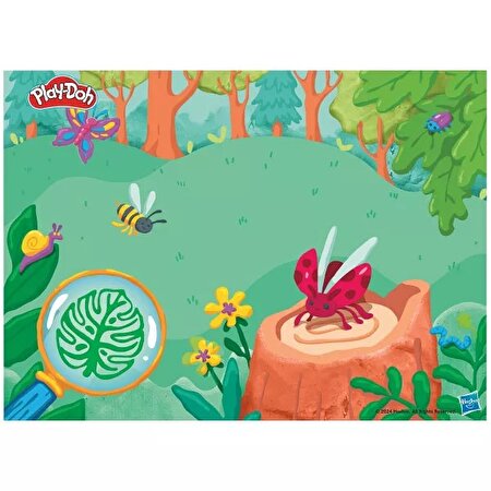 Play Doh Işıklı Mikroskop Oyun Seti