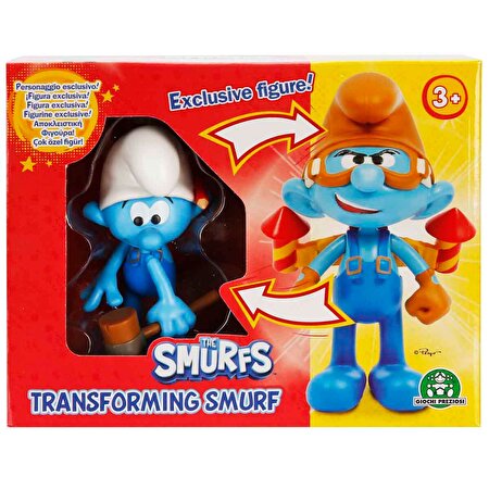 Şi̇ri̇nler Dönüşen Fi̇gür 10 Cm Usta Şirin