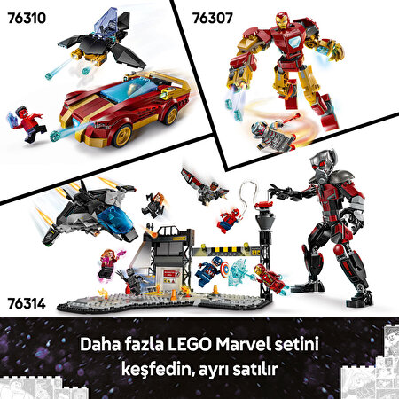 LEGO MARVEL Logosu ve Mini Figürleri 76313