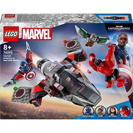 LEGO Marvel Kaptan Amerika ile Red Hulk Savaşı 76292