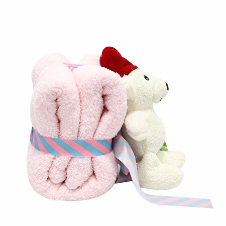 Battaniye ve Mini Peluş Ayıcık