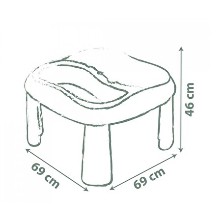 Smoby Life Kum ve Su Masası