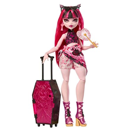 Monster High Gizemli Arkadaşlar Tatil Bebeği Draculaura JDR50