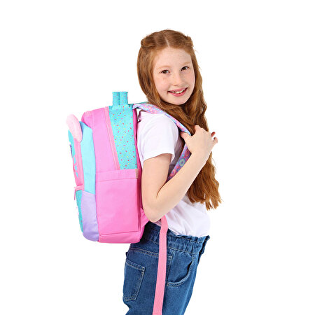 Kaukko Kids Cute Face Mouse Okul Çantası