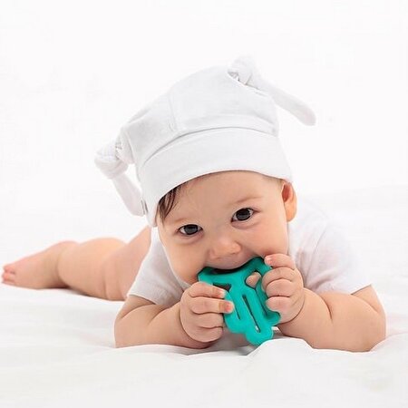 Silikon Diş Kaşıyıcı Mavi