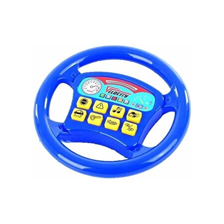 Pilli Neşeli Direksiyon Mavi