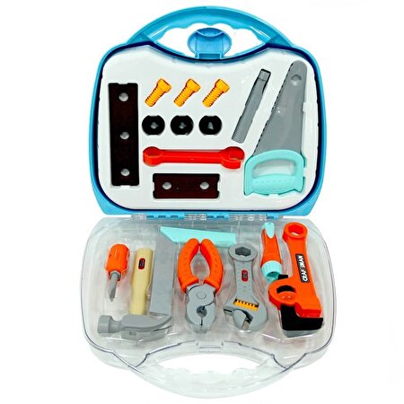 18 Parça Mavi Çantalı Tamir Seti