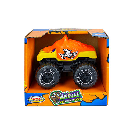 Express Wheels Animal Monster Truck Arabalar Wolf
