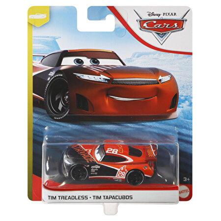 Cars 3 Tekli Karakter Araçlar Tim Treadless DXV41