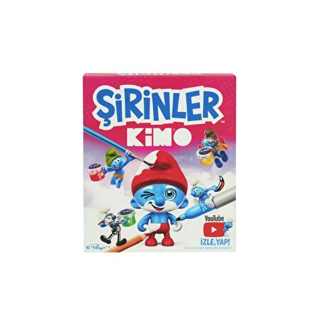 Kimo Şirinler Figür Tasarım Seti