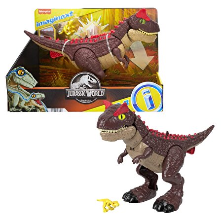 Imaginext Jurassic World Spike Strike Carnotaurus HML42