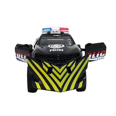 Çek Bırak Kar Küreme Polis Aracı Siyah