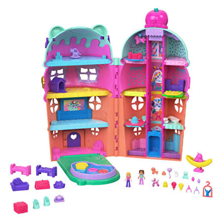 Polly Pocket Dondurma Evi Oyun Seti JFT91