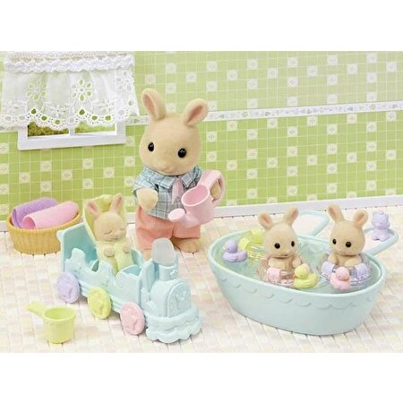 Sylvanian Families Üçüzler Banyo Seti