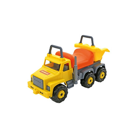 Polesie Süper Dev Turuncu Oturaklı Sarı Kamyon