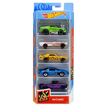 Hot Wheels Beşli Araba Seti FKT64